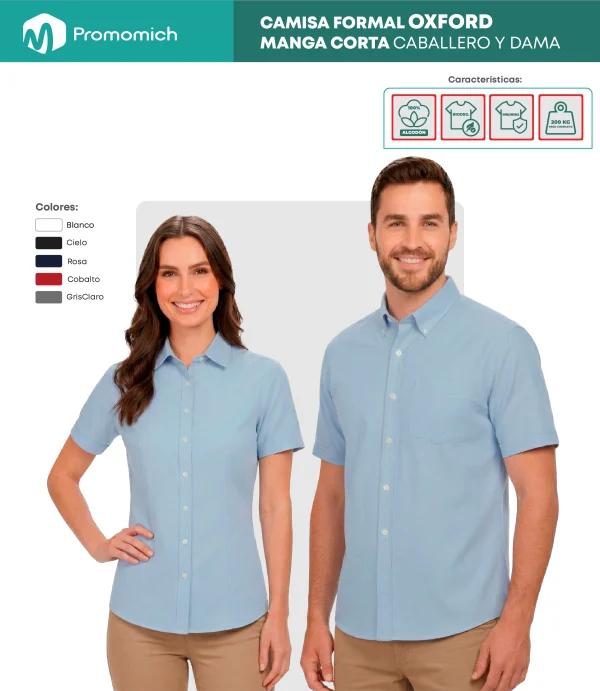 Docena Pack: Camisas formales con bordado personalizado