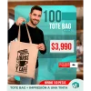 Paquete 100 tote bags personalizadas impresas una tinta promomich.png